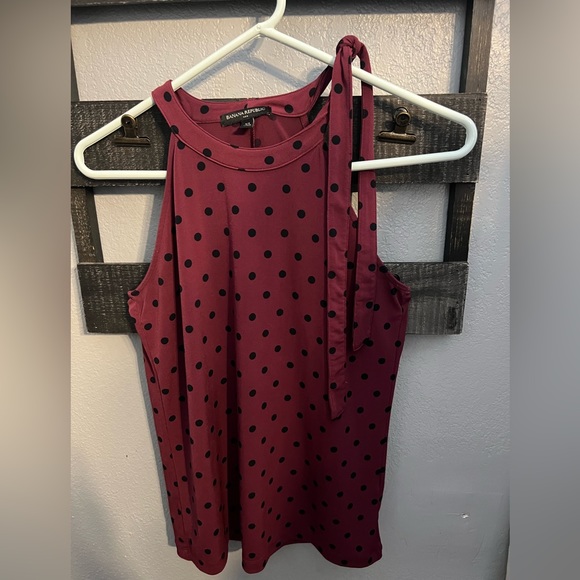 Banana Republic Polka Dot Blouse - Picture 1 of 4